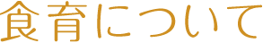 食育について